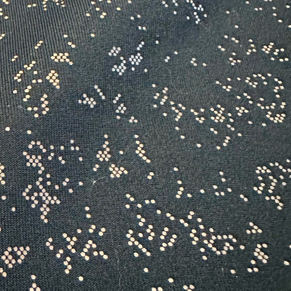 ZYIA Black 7/8 Leggings with Gold Metallic Flake Womens 8-10 - Picture 7 of 7